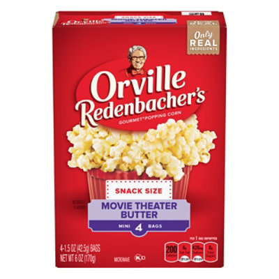 Orville Redenbachers Popping Corn Gourmet Movie Theater Butter