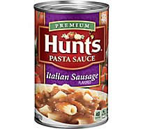 Hunts Pasta Sauce Italian Sausage Flavored Can - 24 Oz