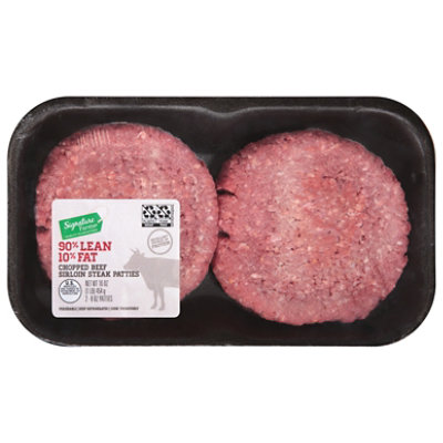 Signature Farms Beef Sirloin Chopped - 1 Lb