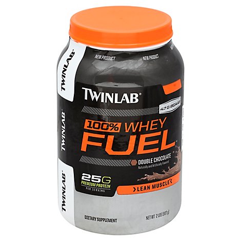 Twin  Whey Fuel 100% Protein Choc - 32.0 Oz