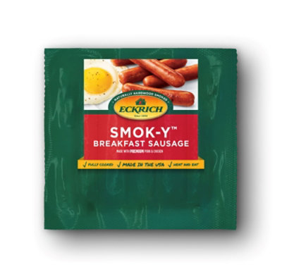 Eckrich Smok-Y Original Breakfast Smoked Sausage Links - 8.3 Oz - Image 3