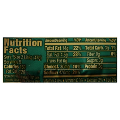 Eckrich Smok-Y Original Breakfast Smoked Sausage Links - 8.3 Oz - Image 3