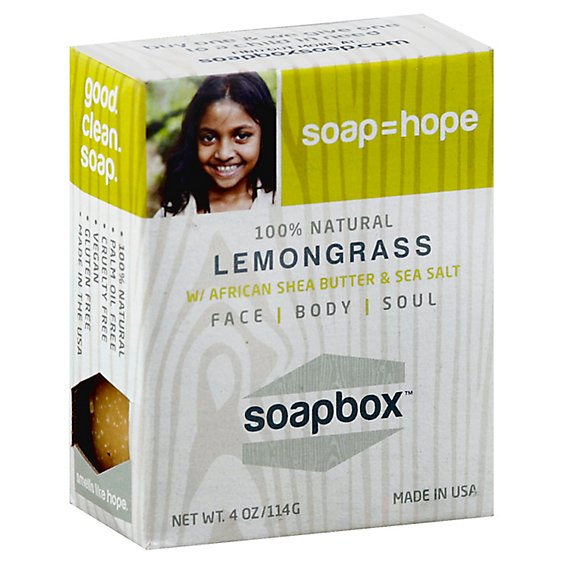 Soapb Soap Bar Alntrl Lemongras - 4.0 Oz