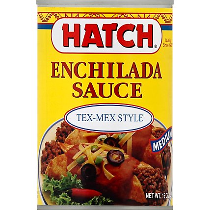 HATCH Sauce Enchilada Gluten Free Tex-Mex Medium Can - 15 Oz - Image 2