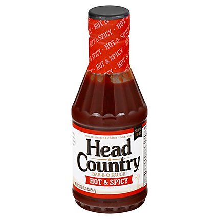 Head Country Sauce Bar-B-Q Hot & Spicy - 20 Oz - Image 3