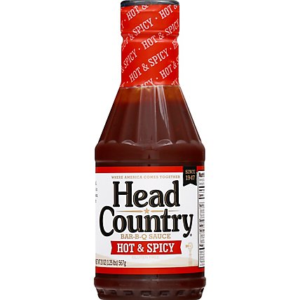 Head Country Sauce Bar-B-Q Hot & Spicy - 20 Oz - Image 2
