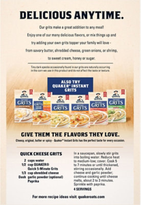 Quaker Grits Quick 5 Minute - 80 Oz - Image 5