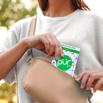 PUR Gum Spearmint Aspartame Free - 55 Count - Image 5