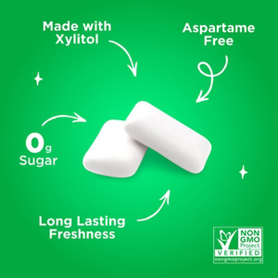 PUR Gum Spearmint Aspartame Free - 55 Count - Image 3