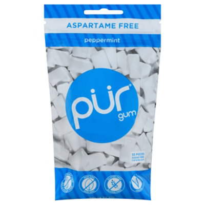 Prgum Gum Peppermint Sugar-Free 60 Piece - 2.82 Oz