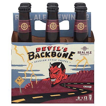 Real Ale Devils Backbone In Bottles - 6-12 Fl. Oz. - Image 3