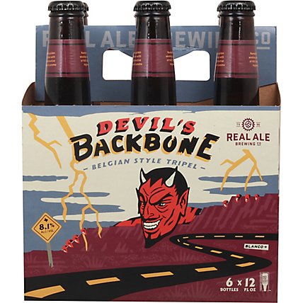 Real Ale Devils Backbone In Bottles - 6-12 Fl. Oz. - Image 4