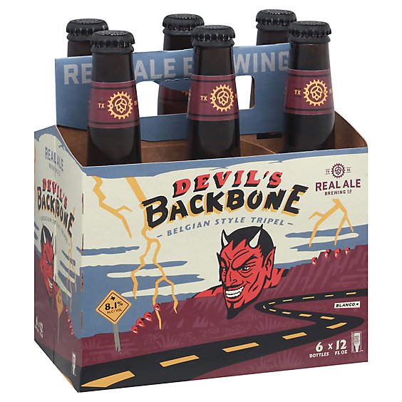 Real Ale Devils Backbone In Bottles - 6-12 Fl. Oz.