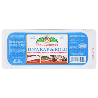 BelGioioso Fresh Mozzarella Unwrap & Roll - 8 Oz