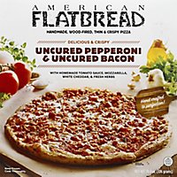 American Flatbread Uncured Pepperoni Bacon Frozen - 10.8 Oz - Image 2