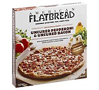 American Flatbread Uncured Pepperoni Bacon Frozen - 10.8 Oz