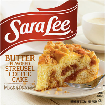 Sara Lee Cake Coffee Butter Streusel  Oz - Albertsons