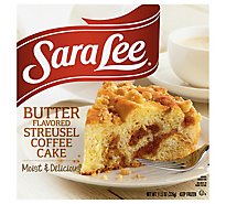 Sara Lee Cake Coffee Butter Streusel - 11.5 Oz