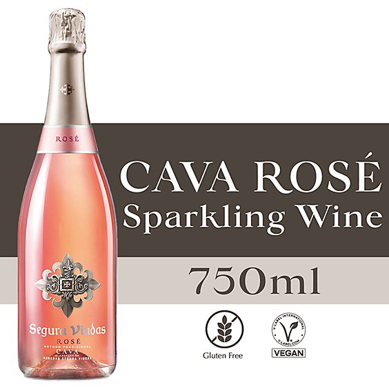 Segura Viudas Brut Rose Reserva Bottle - 750 Ml