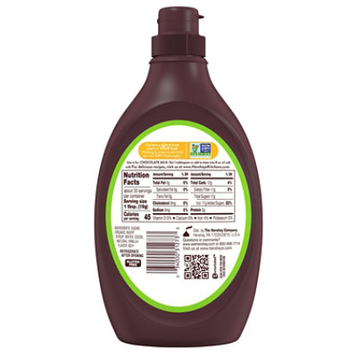 Hersheys Simply 5 Chocolate Syrup Bottle - 21.8 Oz - Image 2