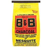 B&B Mesquite Lump Charcoal - 8 Lb