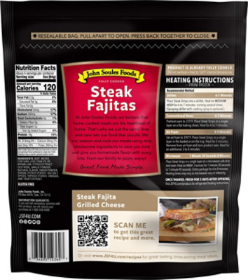 John Soules Beef Fajitas Strips - 12 Oz - Image 6