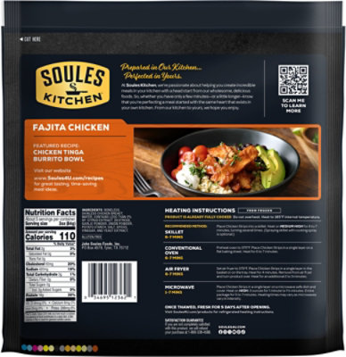 John Soules Chicken Breast Strips Fajita Style - 16 Oz - Image 6