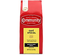 Community Coffee Coffee Ground Medium Dark Roast Cafe Special - 32 Oz