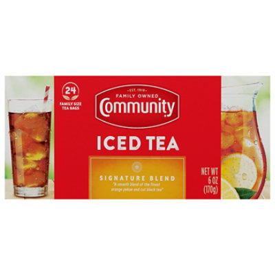 Community Coffee Black Tea Orange Pekoe and Pekoe Cut - 24 Count - Image 2