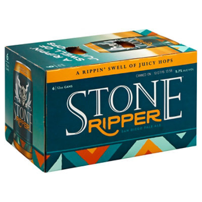 Stone Beer Pale Ale San Diego Ripper - 6-12 Fl. Oz. - Image 1