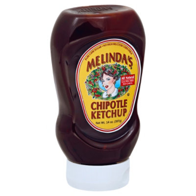 Melindas Ketchup Chipotle - 14 Oz