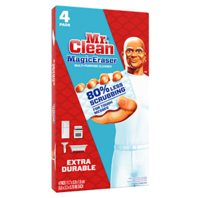 Mr. Clean Magic Eraser Cleaning Pads Extra Durable With Durafoam - 4 Count - Image 3