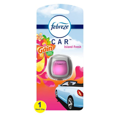 Febreze Car Air Freshener, Vent Clip, Cranberry