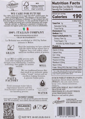La Molisana Pasta Rigatoni 31B - 16 Oz - Image 5