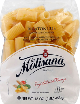 La Molisana Pasta Rigatoni 31B - 16 Oz - Image 2