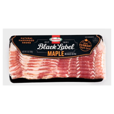 Hormel Black Label Bacon Maple - 12 Oz - Image 1