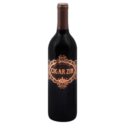 Cigar Zin Old Vine Zinfandel California Red Wine - 750 Ml - Image 1