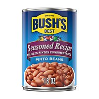 BUSH'S BEST Seasoned Recipe Pinto Beans - 16 Oz - Image 1