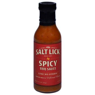The Salt Lick Sauce Bar-B-Que Laurens Spicy Recipe - 12 Fl. Oz. - Image 2