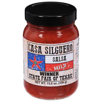 Casa Silguero Salsa Mild Jar - 16 Oz - Image 3