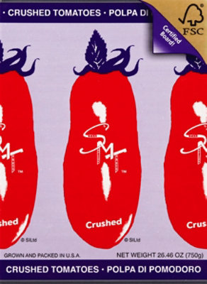 San Marzano Tomatoes Crushed - 26.46 Oz - Image 2