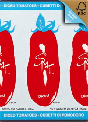 San Marzano Tomatoes Diced - 26.46 Oz - Image 2