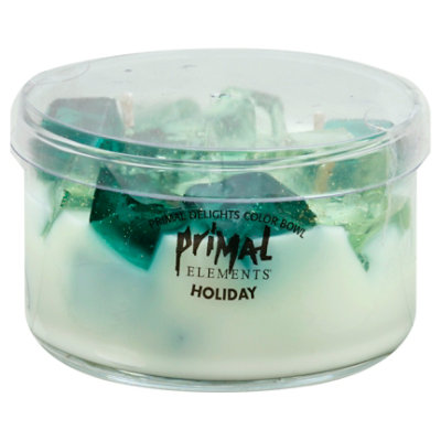 Two Wick Color Bowl Candle Holiday 9 Oz Safeway
