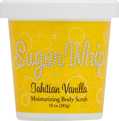 Tahitian Vanilla Sugar Whip Moisturizing Body Scrub - 10 Oz - Image 2