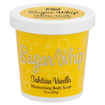 Tahitian Vanilla Sugar Whip Moisturizing Body Scrub - 10 Oz - Image 1