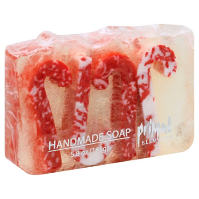 Candy Cane Bar Soap In Shrinkwrap 5.8 Oz Safeway