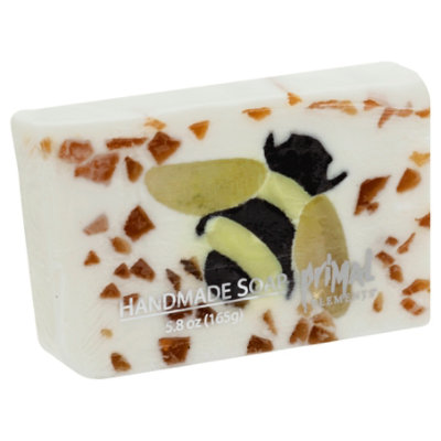 Honey Bee Bar Soap In Shrinkwrap - 5.8 Oz