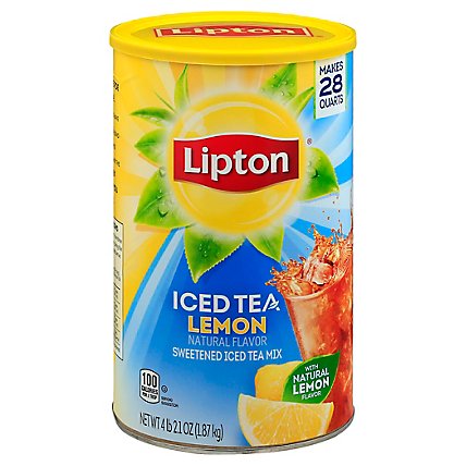 Lipton Iced Tea Mix Sugar Sweetened Lemon - 70.5 Oz - Image 3