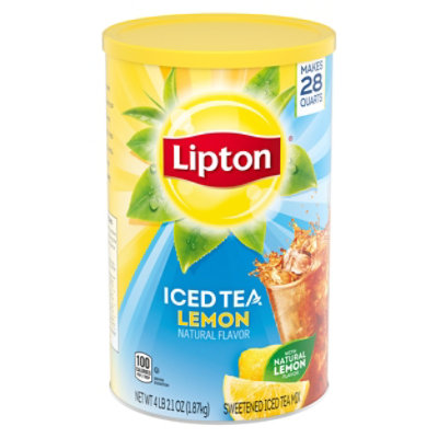 Lipton Iced Tea Mix Sugar Sweetened Lemon - 70.5 Oz - Image 2