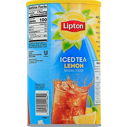 Lipton Iced Tea Mix Sugar Sweetened Lemon - 70.5 Oz - Image 6